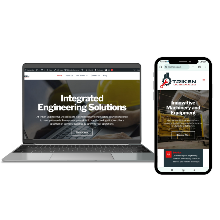 Engineering Company Website