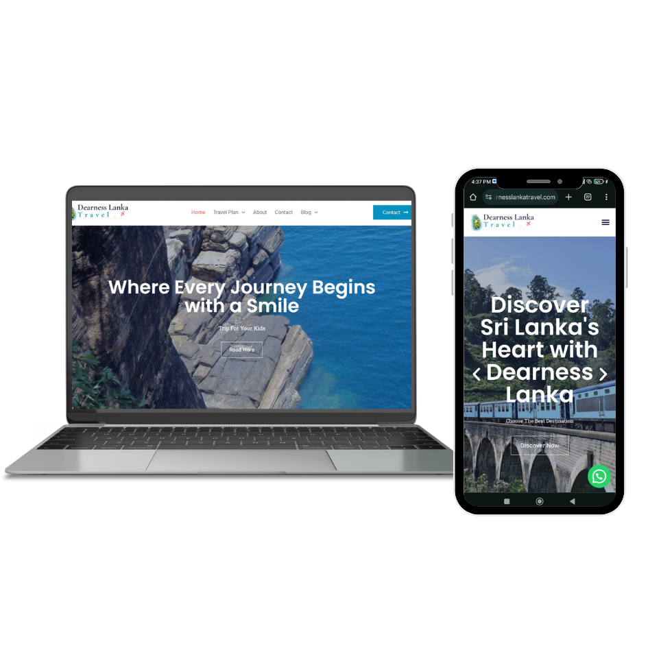 Custom Travel and Tourism Website Design