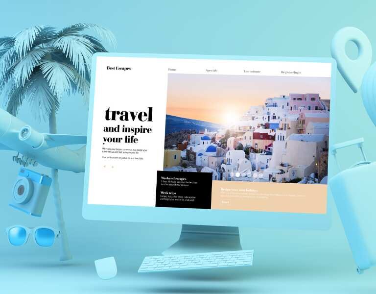 Travel Website Design in Sri Lanka