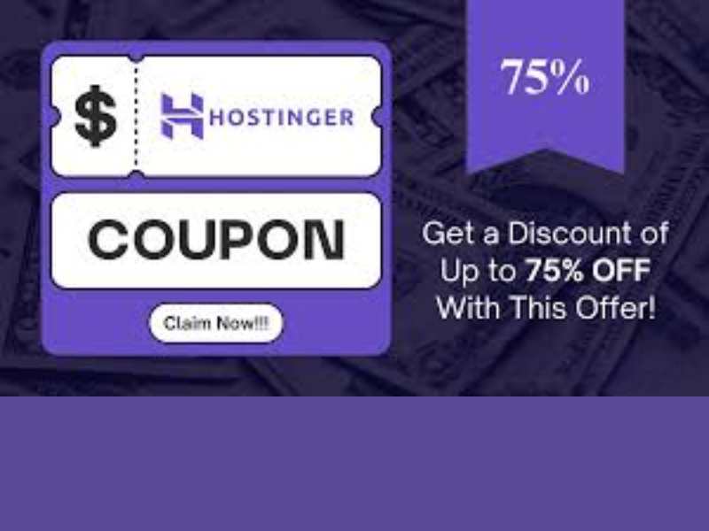 Hostinger discount coupon 2025