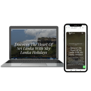travel website design Sri Lanka
